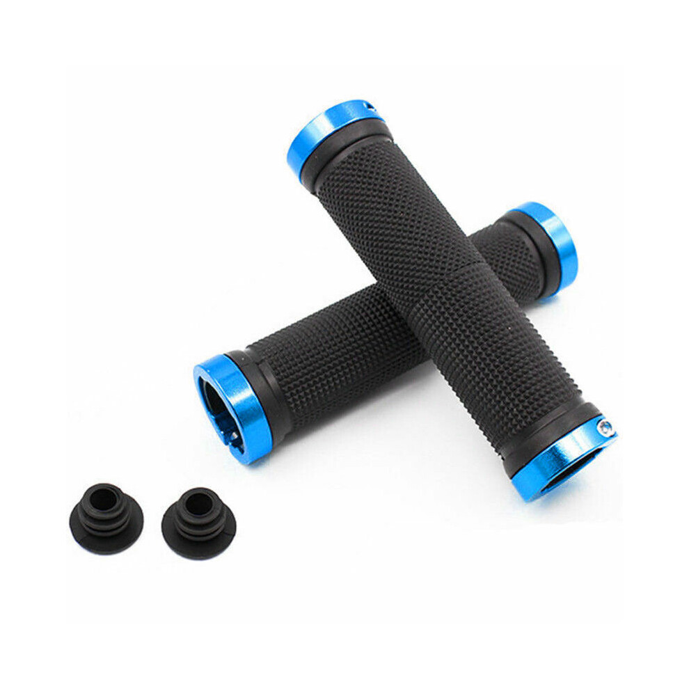 Photos - Grip & Bar End  MTB Mountain Bike Sponge Handles Silicone Bicycle Handles Shockproof Cycling Grips Ultralight Anti-slip(a-Yellow Grips B3)