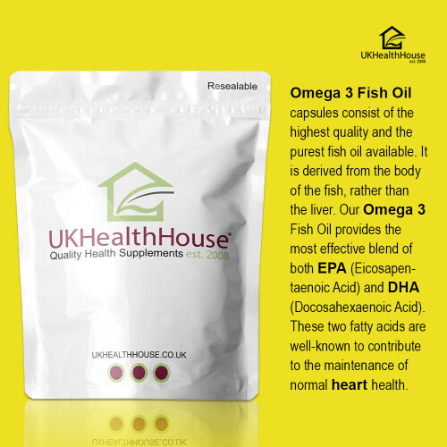 (90 caps) Omega 3 Fish Oil 500mg Capsules Softgel 2