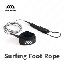 (a-Surfing-Foot-Rope) AQUA MARINA 9 Feet Surfing Aafety Foot Rope High Strength TPU Material Drifting Surf Board Ankle Safety Rope Protect Accessories
