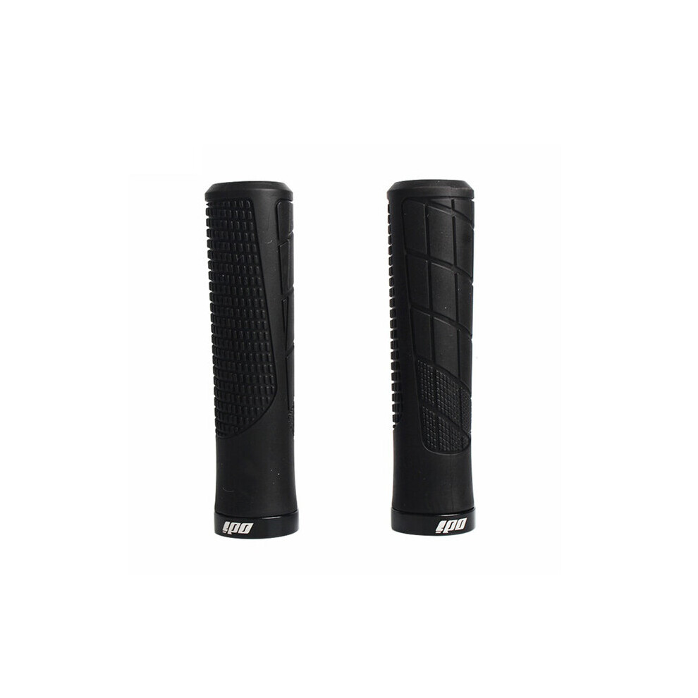Photos - Grip & Bar End  Bicycle Handlebar Grips Anti-Slip Rubber Grips Ergonomic MTB Road Bike Handle Cover with Aluminum Lock Ring Bicycl(a-Black)