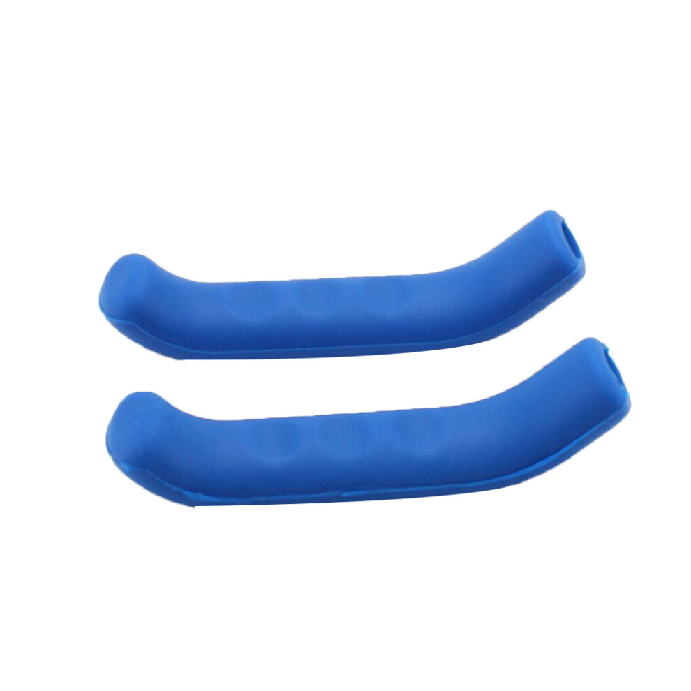 Photos - Grip & Bar End  1 Pair Mountain Bike Handle Bar Grip Wrap Bicycle Brake Lever Removable Non-slip Silicone Cover Protector Handlebar G(a-03)
