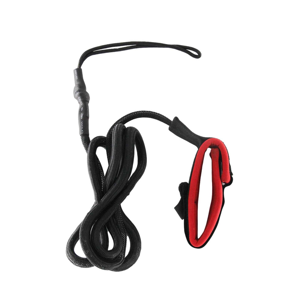 (a-Black Red) 85.83inch Surfboard Foot Rope Adjustable Safety Ankle Cuff Surfing Board Rope Leg Foot Leash Sup For Stand Up Paddle Accessories