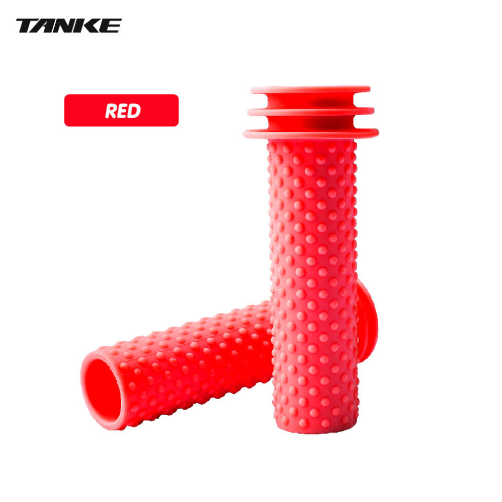 Photos - Climbing Gear  TANKE scooter handle grips children's bicycle cover anti-skid bike accessories cycling parts kids child handlebar(a-04 red)