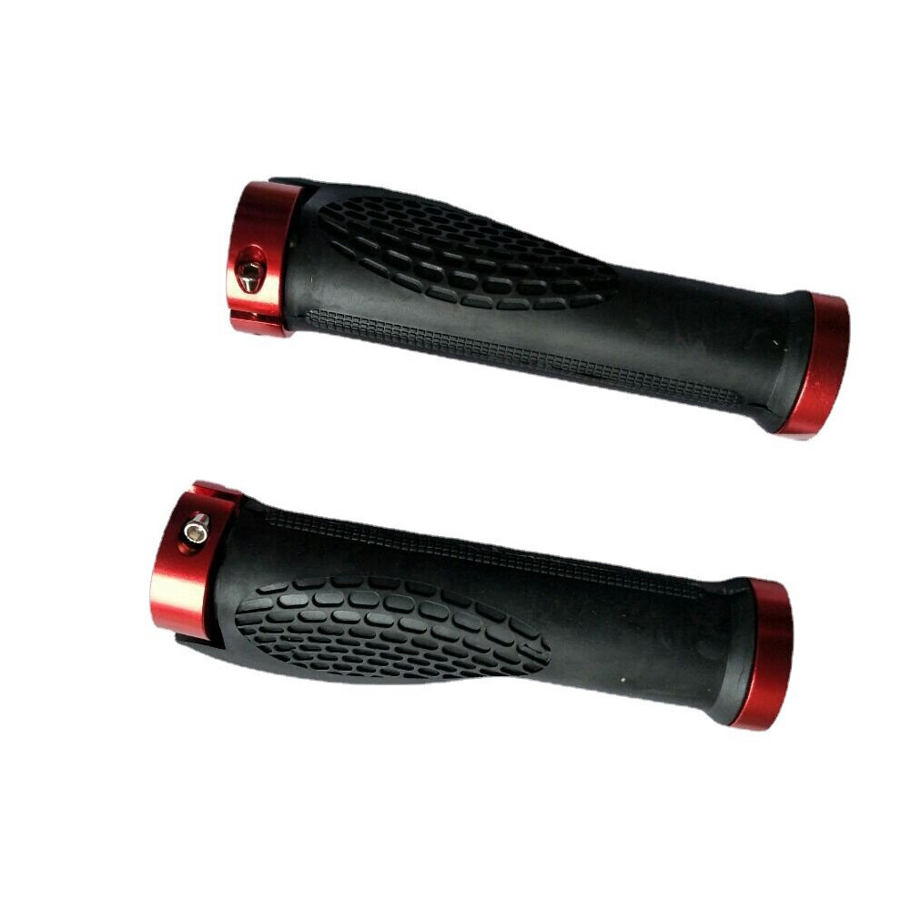 Photos - Grip & Bar End  Bike Grips Mountain Bike Grips Rubber Bike Grips Bike Handlebar Grips 1Pair of Non-Slip Rubber Bicycle Handlebar Hand(a-04)