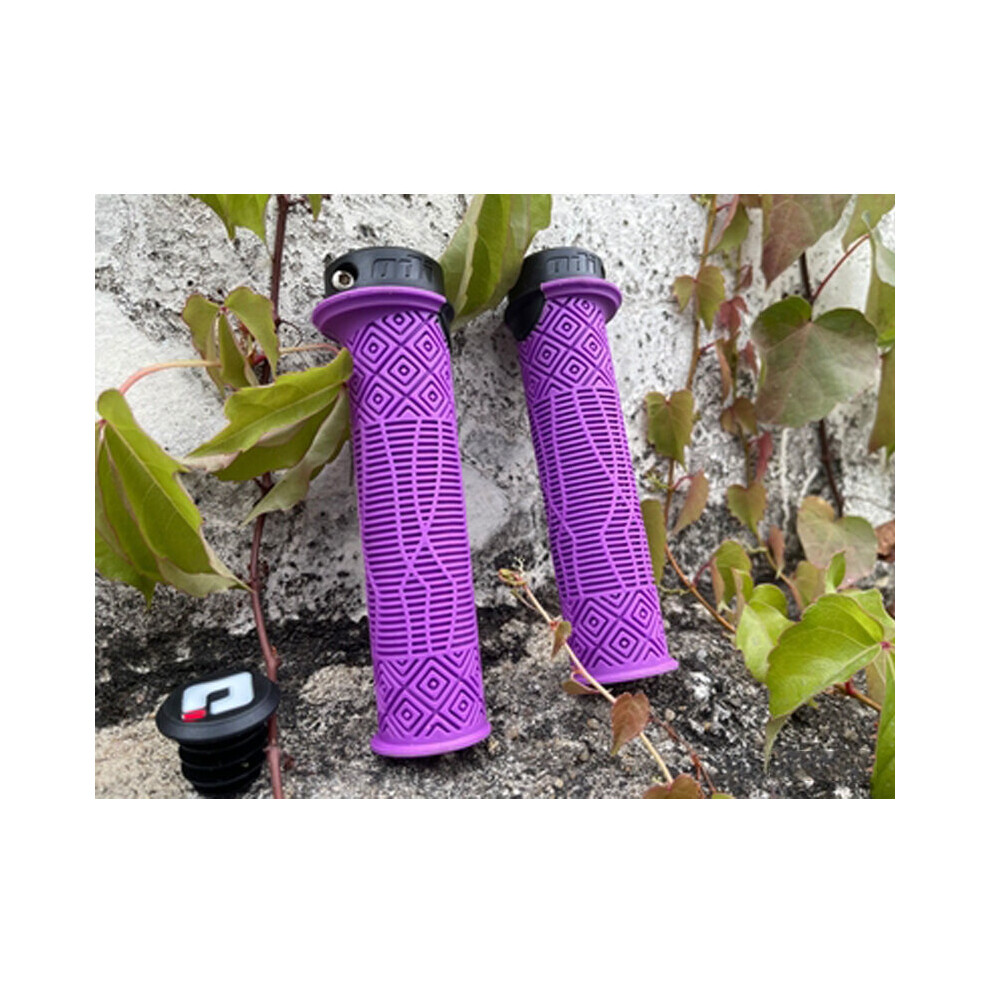 Dechoicelife (A-Model-2-) Odi Mtb Handlebar Grips Lock Ring Bike Handle Silica Gel Durable Bicycle Grips Mtb Cuffs Fit 22.2Mm Handlebar Mountain Bike Part Purple