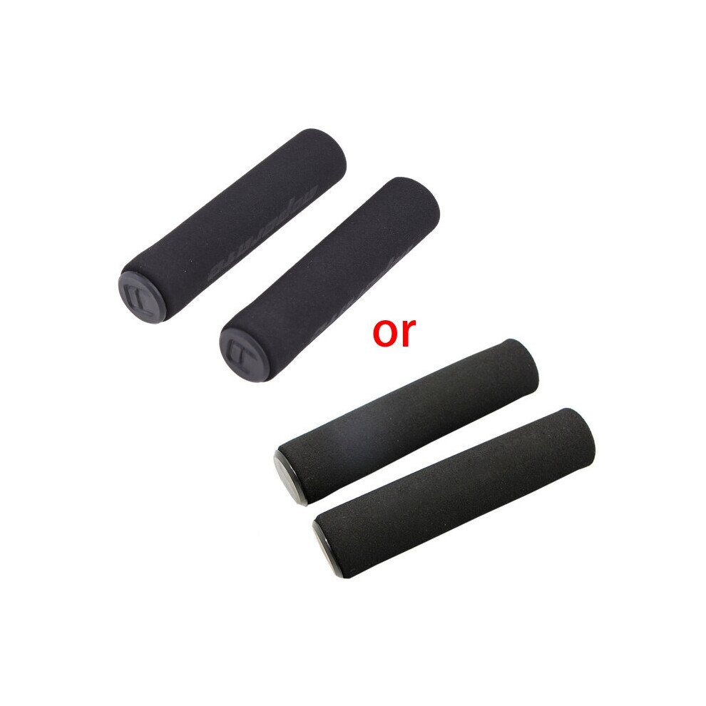 Photos - Grip & Bar End 1Pair Soft Foam Sponge bmx mtb Bike Cycle Bicycle Handle Handlebar Bar Grips(a-Black)