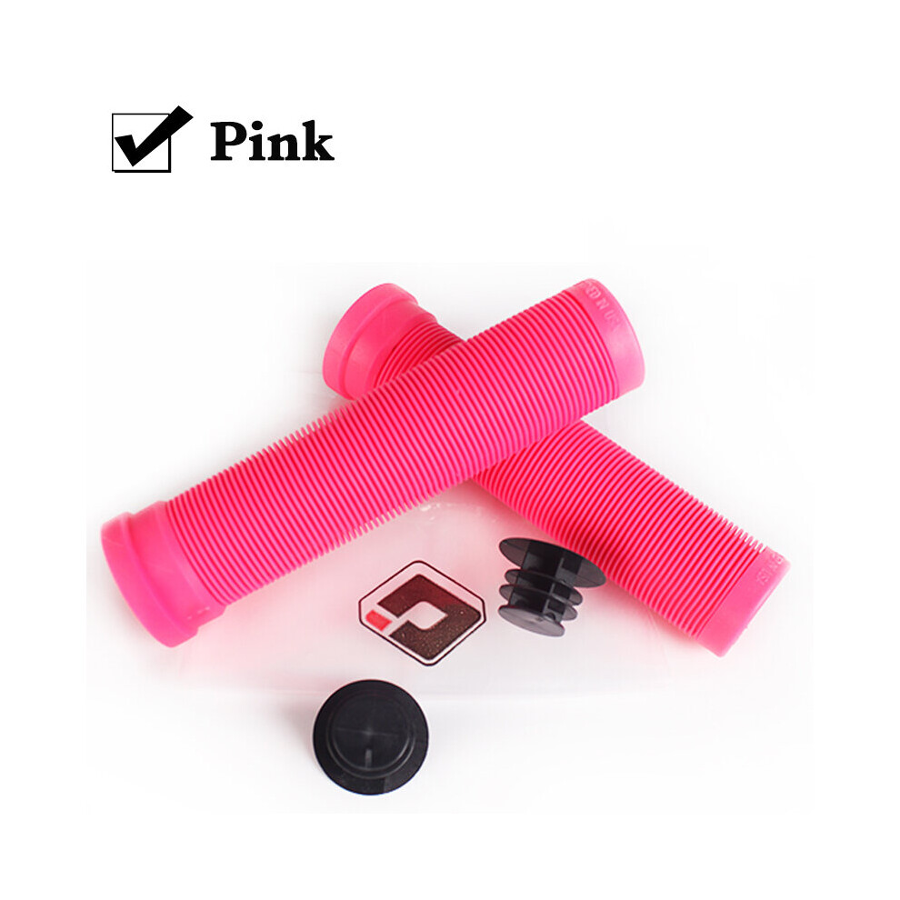 Photos - Grip & Bar End  ODI Bicycle Handles Soft Silicone MTB Cuffs 22.2mm Mountain Bike Grips Non-slip Bicycle Handlebar Grips wit(a-Model 3-Pink)