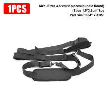 (a-Surfboard Carrier x1) Adjustable Surfboard Shoulder Carry Sling Stand Up Paddle Board Carrier Wakeboard Surfing Kayak Straps board Surf fins paddle