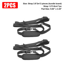 (a-Surfboard Carrier x2) Adjustable Surfboard Shoulder Carry Sling Stand Up Paddle Board Carrier Wakeboard Surfing Kayak Straps board Surf fins paddle