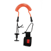 (a-Orange) Surfboard Leash Sporting Accessories Multicolored Outdoor Equipment Craftsmanship Surf Supplies Safety Ankles Rope Leg Cable