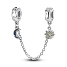 (a-KTC405) 925 Sterling Silver Pink Ballet Skates Shoes Pendant Heart Charms Fit Original Pandora Necklace Bracelet Jewelry Making Women