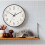 Acctim Acctim Earl Sweep Wall Clock Black 22563 2