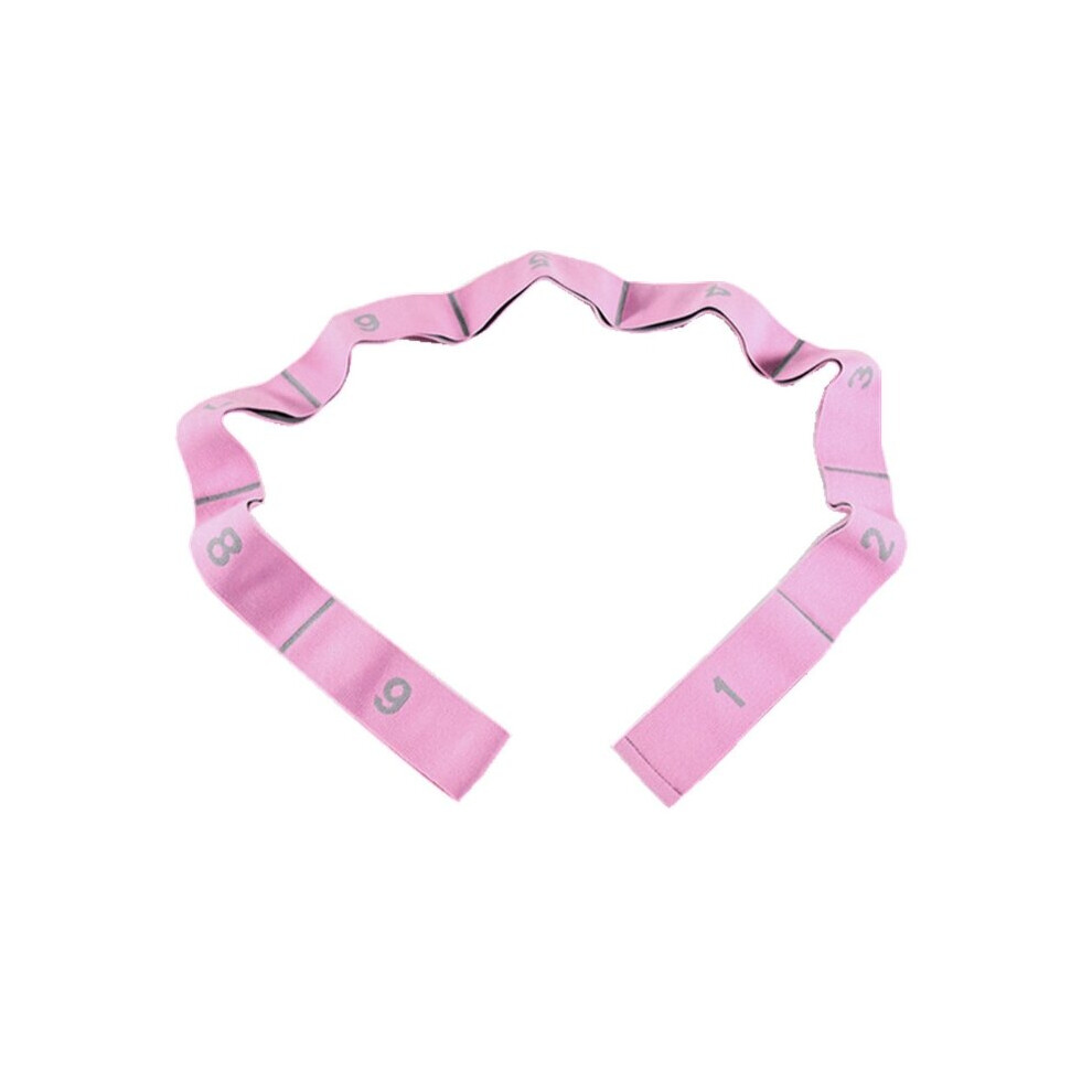 Dechoicelife (A-9Pk) Yoga Resistance Band Exercise Loop Band With Tension Scale Yoga Pull Strap Belt Elastic Dance Stretching Band Loop H8wc