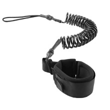 (a-1pc) 1x Surfboard Paddle Board Leash Rope Safety Foot Rope Ankle Spring Strap Surf Leash Safety Protection Rope Lifesaving Rope