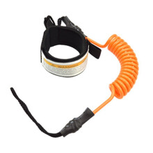 (a-Blue) Rowing Boat Elastic Paddle Leash Kayak Accessories Kayak Canoe Safety Fishing Rod Surfboard Surfing Coiled Lanyard Cord Tie Rope
