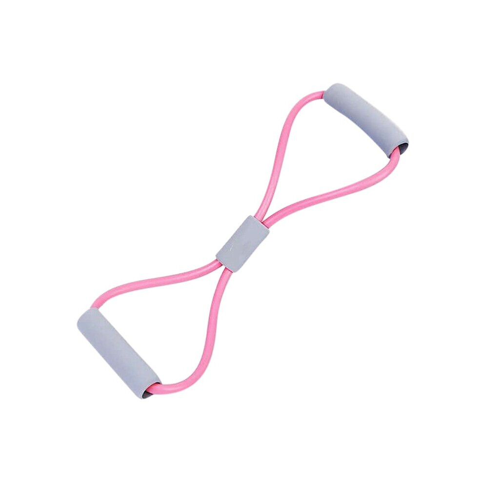 Dechoicelife (A-C) Yoga Resistance Exercise Bands Gym Fitness Equipment Pull Rope 8 Word Chest Expander Elastic Muscle Training Tubing Tension Rope