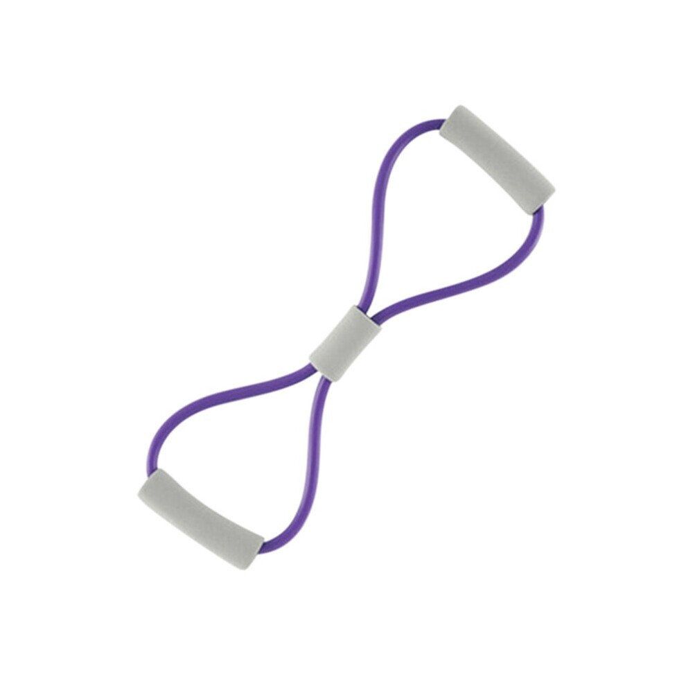 Dechoicelife (A-A) Yoga Resistance Exercise Bands Gym Fitness Equipment Pull Rope 8 Word Chest Expander Elastic Muscle Training Tubing Tension Rope