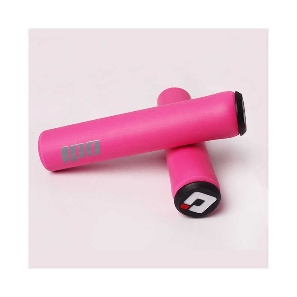 Photos - Grip & Bar End  ODI 2PCS silicone Bicycle-Grips MTB Handlebar Grips Soft Mountain Bike Handle bar Grip Bicycle Accessories p(a-Pink 1 Pair)
