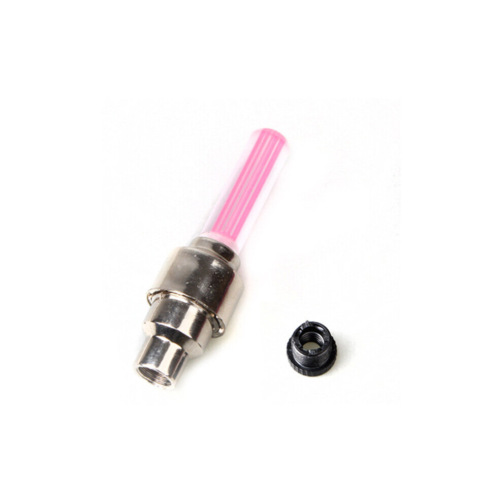 (A-) 2Pcs Neon Lights Tyre Wheel Valve Cap Led Flash Car Tire Valve Caps Air Cover Tire Rim Valve Wheel Stem Cap Bike Yellow/Light 4854615638310