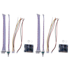 Module de réverbération numérique DSP 2X Carte de réverbération stéréo pour karaoké Module d'effet de mixage Karaok DC 5V Effet 0-99