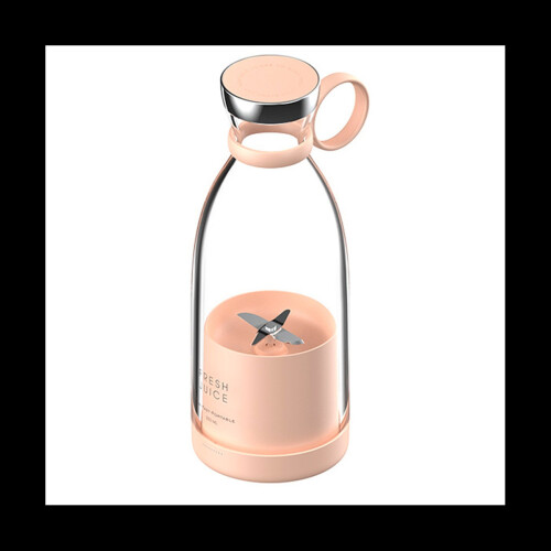 Personal Size Blender, Portable Blender, Battery Powered USB Blender, with Four Blades, Mini Blender