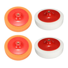 2X 7 pouces 180 mm tête de polissage de voiture tampon de vadrouille éponge douce avec filetage M14