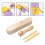 Seam Roller Beech Wood Tailors Seam Flattening Tool Accessories Professional Supplies Point Tuner for Sewing 8