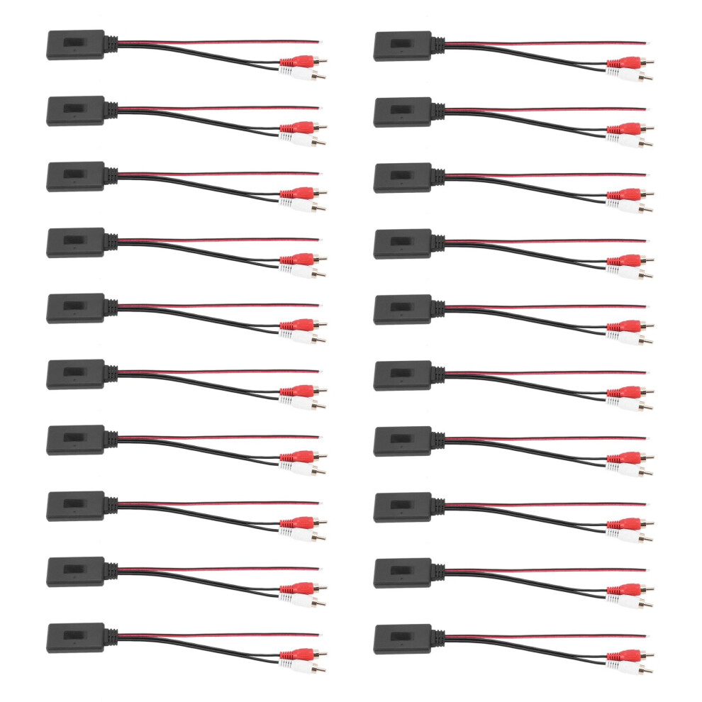 20X Car Universal Wireless Bluetooth Module Music Adapter Rca Aux Audio Cable 4761833289449