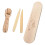 Seam Roller Beech Wood Tailors Seam Flattening Tool Accessories Professional Supplies Point Tuner for Sewing 4