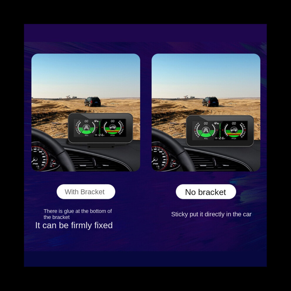 M50 Off Road Gps Smart Inclinometer Car Digital Display Tilt Pitch Angle Inclinometro Auto Hud Intelligent Slope Meter 4762365757994