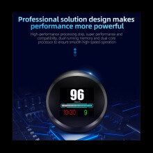 GP11 Car Drive Slope Meter Display Slope Angle Speed GPS Multifunction Meter Head-Up Display Car Intelligent Slope Meter