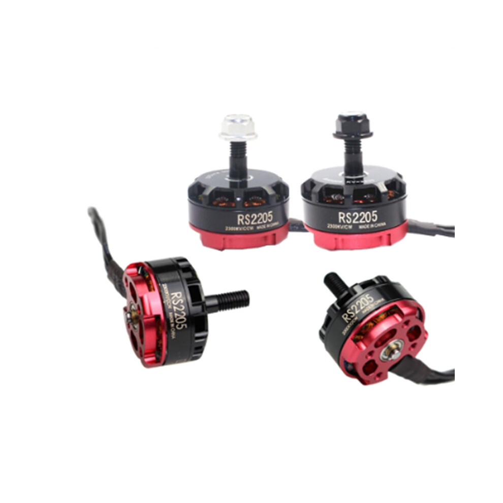 RC RS2205 2205 2300KV CW CCW Brushless Motor for 2-6S 20A/30A/40A ESC FPV RC QAV250 X210 Racing Drone Multicopter