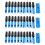 150 Pcs Embedded Sc Fiber Optic Fast Connector Ftth Single-Mode Fiber Optic Sc Quick Connector Sc Adapter 1