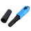 150 Pcs Embedded Sc Fiber Optic Fast Connector Ftth Single-Mode Fiber Optic Sc Quick Connector Sc Adapter 6
