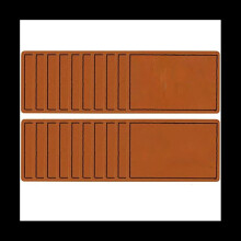 50 Pcs Blank Faux Patches for Hats Leatherette Hat Patches with Adhesive Custom Patches for Custom Fabric Repair Sew