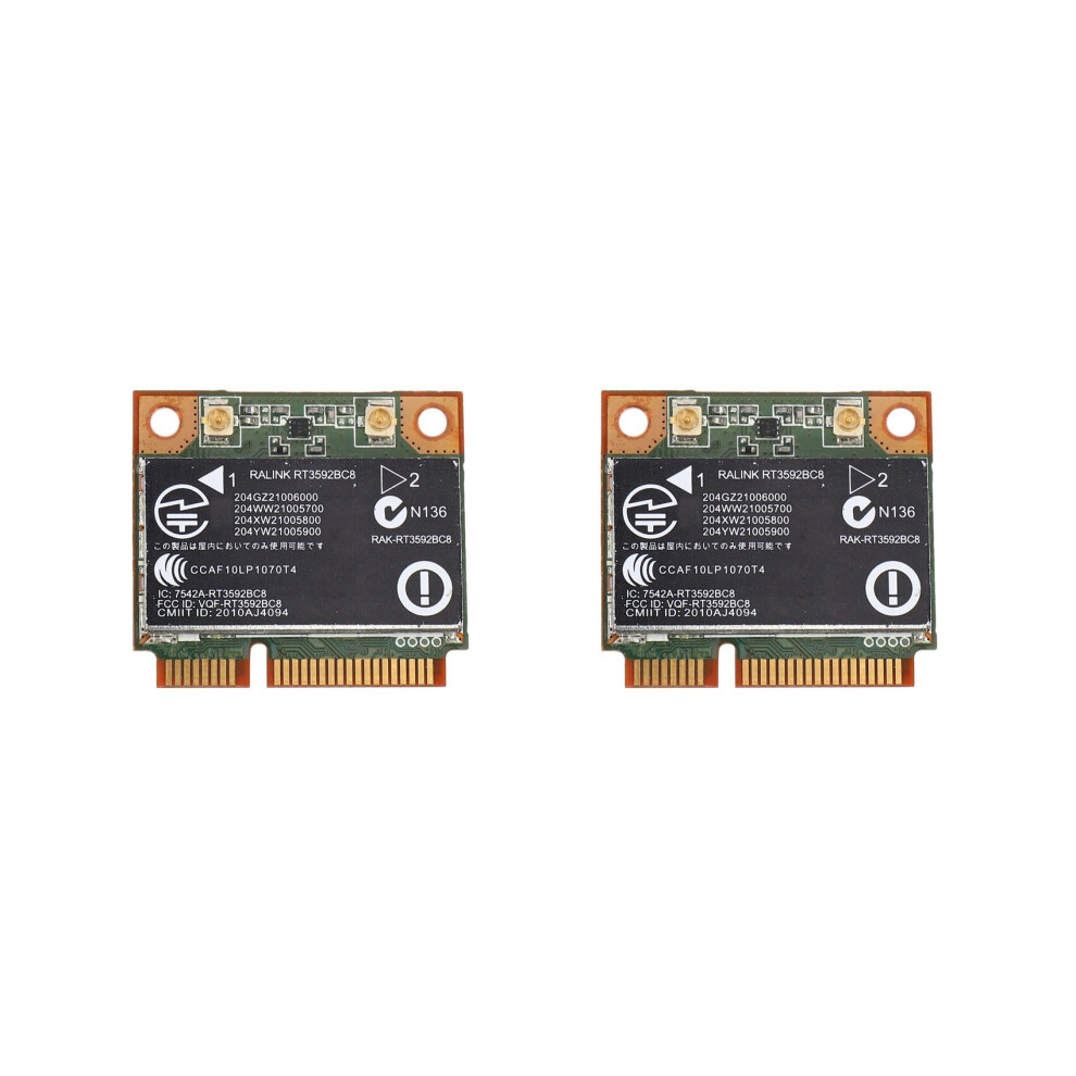 Photos - FM Transmitter 2X RT3592BC8 Dual Band 300M & Bluetooth 3.0 Wireless Card for 4530S 4330S 4430S 4230S : 630813-001