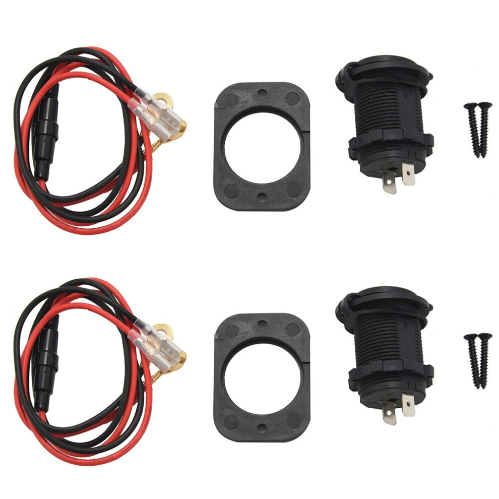 2X Lighter Distributor 12V Car Lighter Adapter Socket 4761833290797