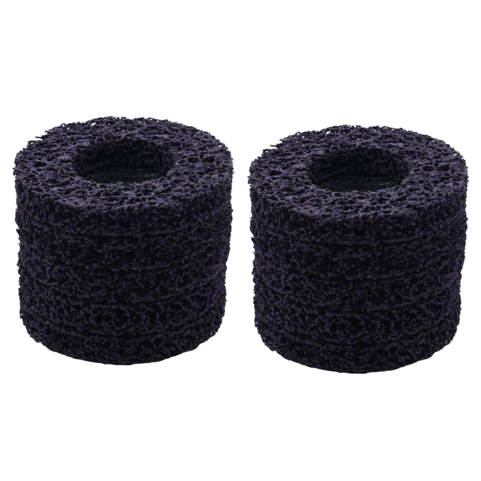 10Pcs Durable Strip Disc Wheel 100X16mm Wood Metal Paint Rust Removal Clean Abrasive Tools for Angle Grinder 