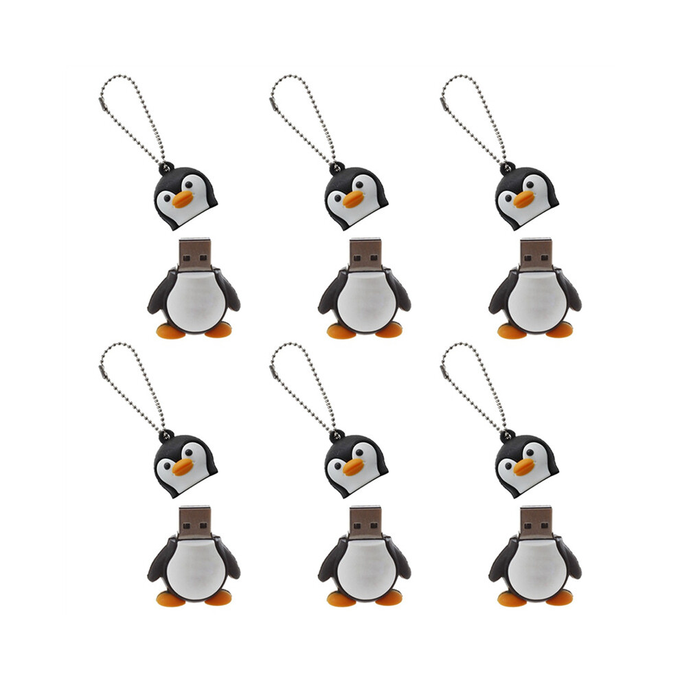 6X 32Gb Novelty Cute Baby Penguin Usb 2.0 Flash Drive Data Memory Stick Device - 4762365702666