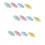 300 Mixed Paper Cocktail Umbrellas Parasols for Party Tropical Drinks Accessories 5