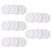 100Pcs 125mm Car Polishing Pad 5 Inch Polish Waxing Pads Fiber Polisher Car Paint Care
