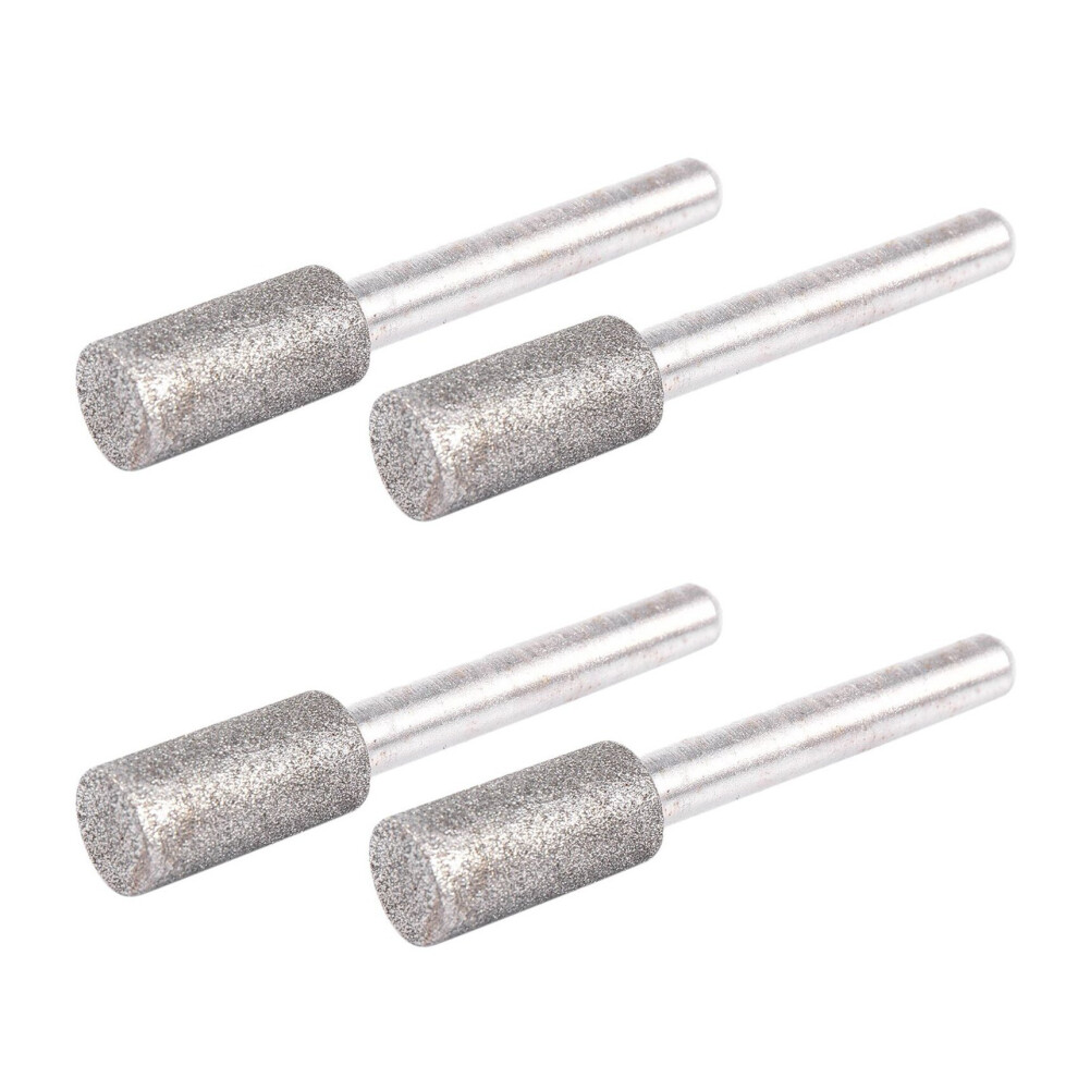 4Pcs 6mm 10mm Diameter Cylinder Head Grinding Diamond Grinding Pen 
