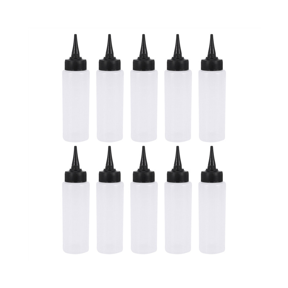 Tlily 10X 150Ml Salon Hair Color Measuring Applicator Bottle Scale Hairdressing Tool