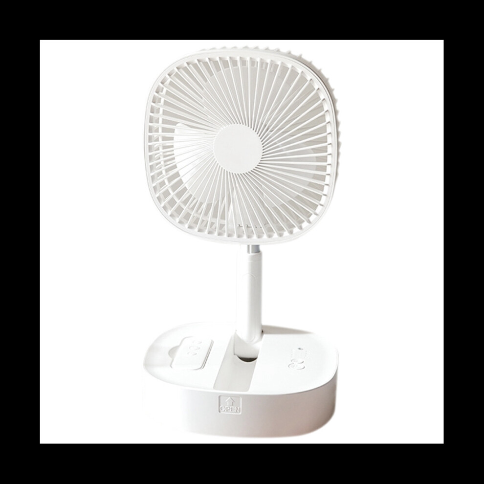 Battery Operated Desk Fan 7200MAh Portable Oscillating Fan Telescopic Floor Fan Remote Control Fan Outdoor