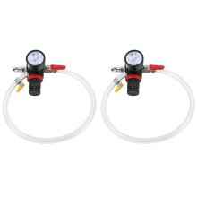 2X testeur de fuite de pression de radiateur de refroidissement de voiture outil de détection de réservoir de carburant de réservoir