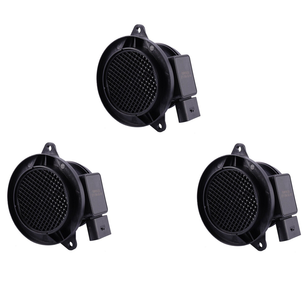 3X Mass Air Flow Sensor Meter For W203 Cl203 S203 C209 A209 W211 S211 R171 5Wk9638 5Wk9638z 2710940248 4761833289913