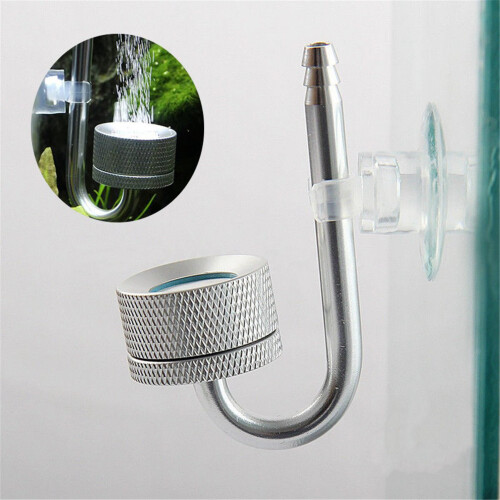 Lot de 4 diffuseurs de CO2, atomiseur, régulateur, réacteur pour aquarium, plantes, mousse 1