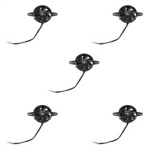 5X Refroidisseur d'eau Nouveau ventilateur de refroidissement de radiateur électrique pour VTT Go Kart Moto 150Cc 200Cc 250Cc