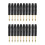 Gold Plating 20Pcs Plug Mono Professional 2 Pole 6.35 Mm 6.5Mm Stereo Plug 6.35Mm Black 1