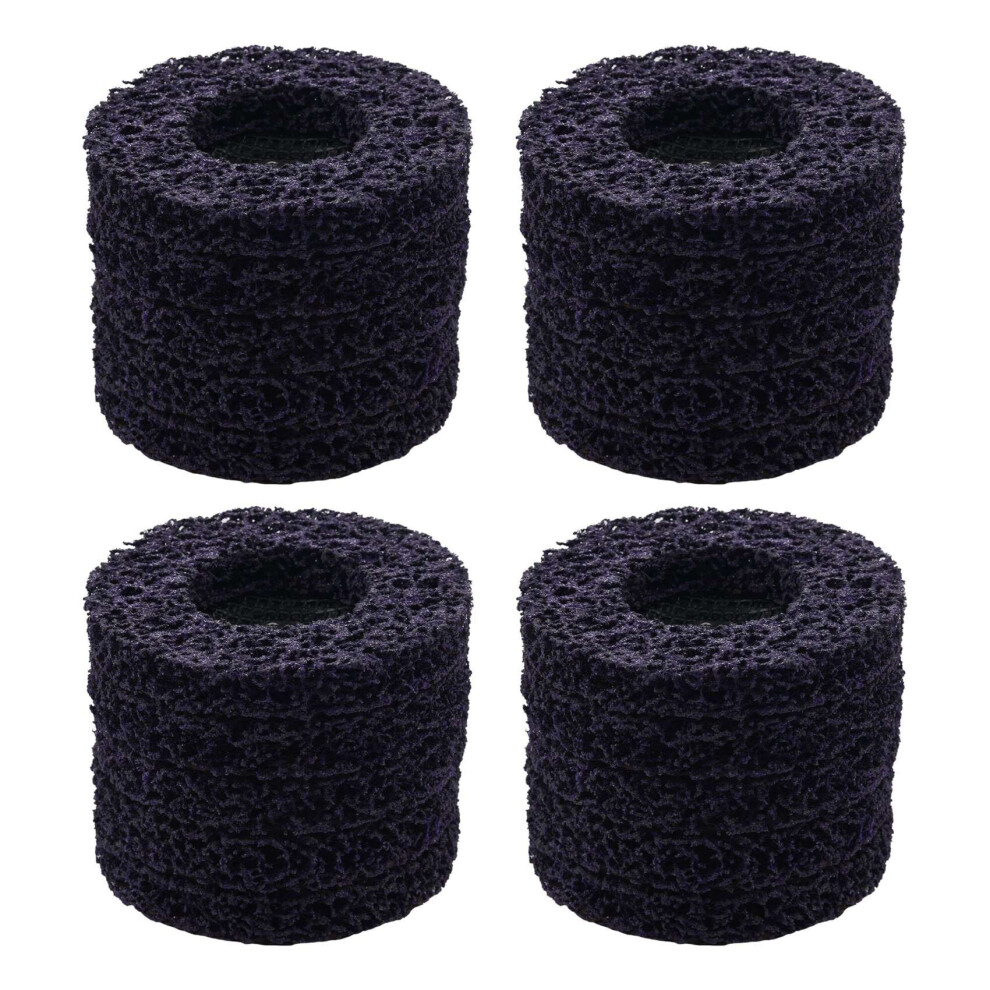 20Pcs Durable Strip Disc Wheel 100X16mm Wood Metal Paint Rust Removal Clean Abrasive Tools for Angle Grinder 